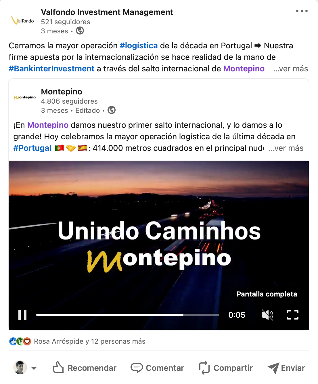 carretera de noche